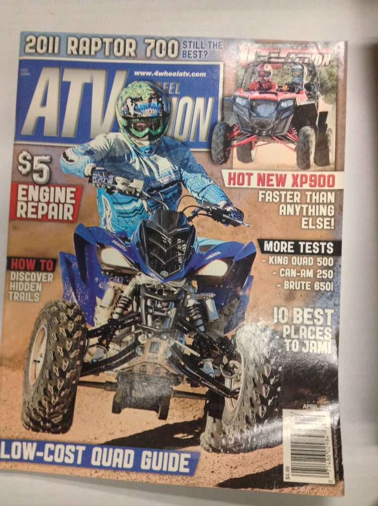 ATV Action Magazine Hot XP900 10 Best Places April 2011 032617nonR