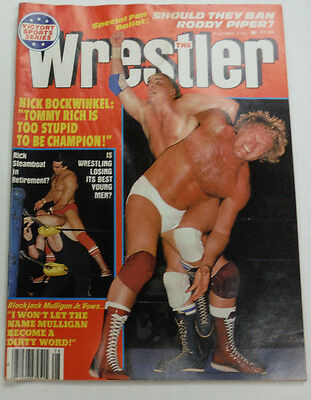 The Wrestler Magazine Nick Bockwinkel & Roddy Piper August 1982 092014R