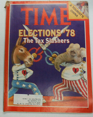 Time Magazine Elections A Tourist's China October 1978 052815R