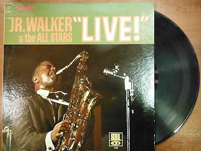 33 RPM Vinyl Jr Walker & the All Stars "Live" Soul Records SS705 Stereo 031615SM