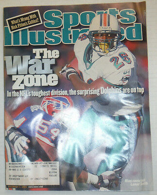 Sports Illustrated Magazine Miami Lamar Smith December 2000 WITH ML 020415R
