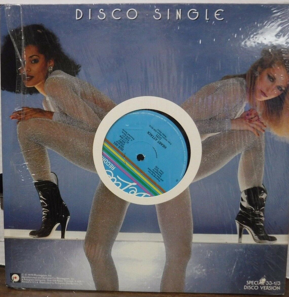 Disco Single Citi Heart Attack / Roller Disco 33RPM DDS-501 012117LLE