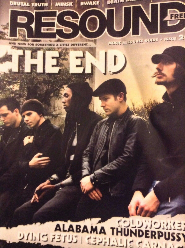 Resound Magazine The End Coldworker Alabama Thunder No.20 121617nonrh