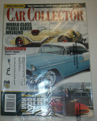 Car Collector Magazine Pebble Beach Weekend December 2004 SEALED 030415R