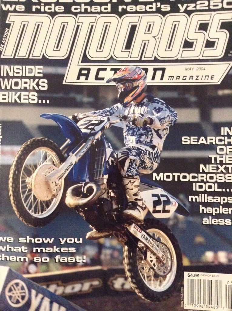 Motocross Action Magazine Millsaps Hepler Alessi May 2004 122318nonrh