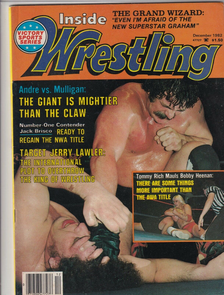 Inside Wrestling Andre The Giant Mulligan Tommy Rich December 1982 061019nonr