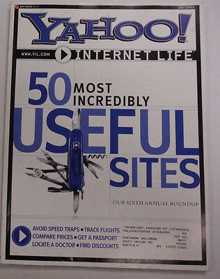 Yahoo! Magazine 50 Most Incredibly Useful Sites July 2002 032015R