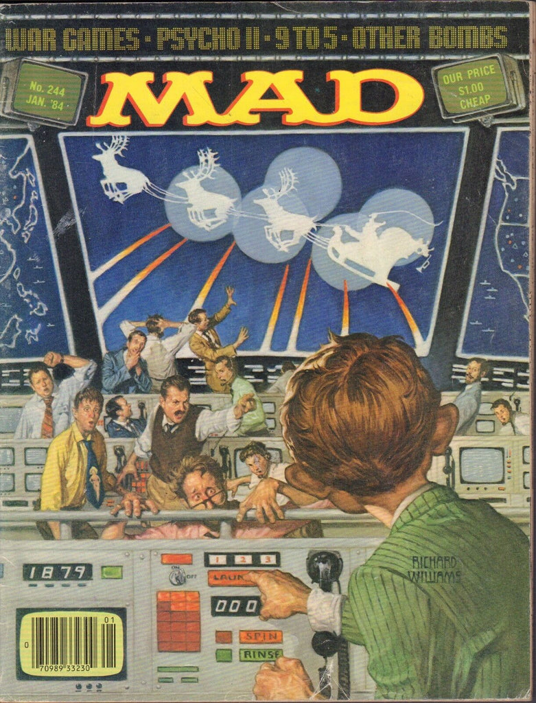Mad January 1984 War Games, Psycho 2 VG 110916DBE