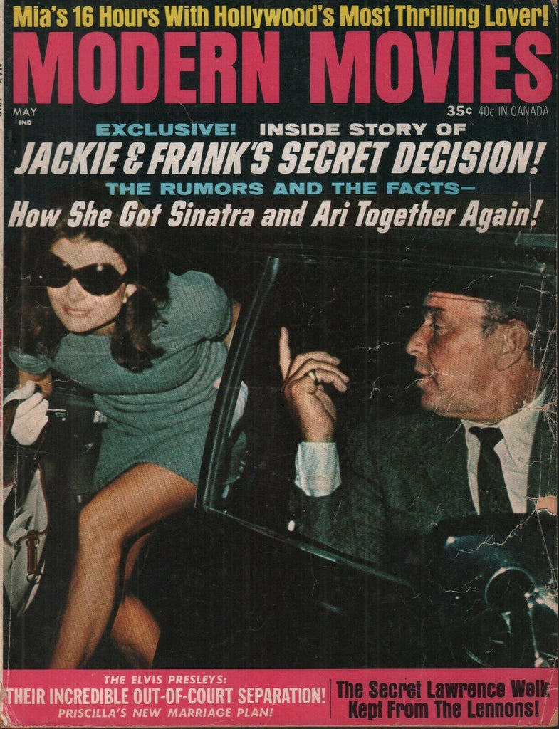 Modern Movies May 1969 Jackie Kennedy Frank Sinatra Ari Onassis 062019AME2