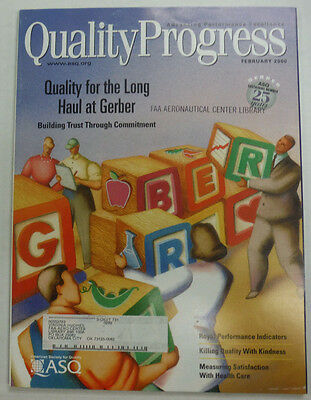 Quality Progress Magazine Quality Gerber Products February 2000 FAL 060815R3