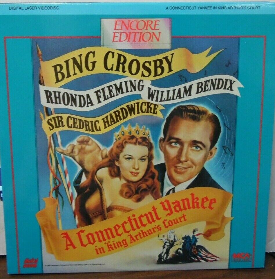 A Connecticut Yankee in King Arthur's Court laser disc digital sound 92919LLE