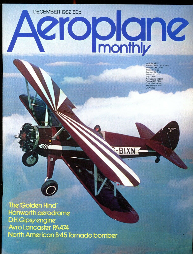 Aeroplane Monthly Magazine December 1982 The Golden Hind EX No ML 122116jhe