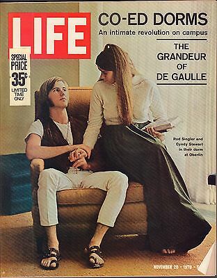 Life Magazine November 20 1970 Birthday Co-Ed Dorms VG 050316DBE2