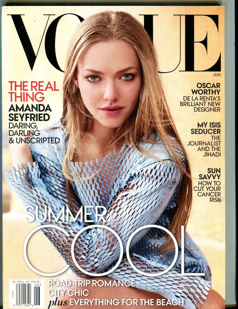 Vogue Magazine June 2015 Amanda Seyfried EX No ML 050617nonjhe