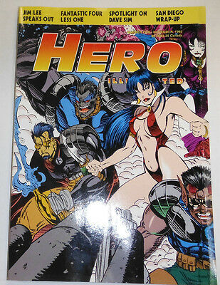 Hero Magazine Jim Lee And Fantastic Four November 1993 091314R