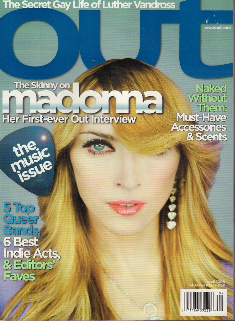 Out Magazine April 2006 Madonna The Music Issue 081917nonjhe