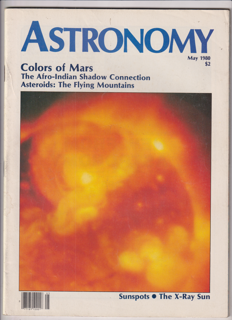 Astronomy Mag Colors Of Mars & Asteroids May 1980 010920nonr