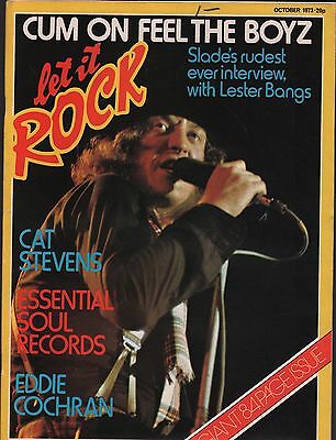 Let It Rock October 1973 Cat Stevens, Eddie Cochran EX 111915DBE