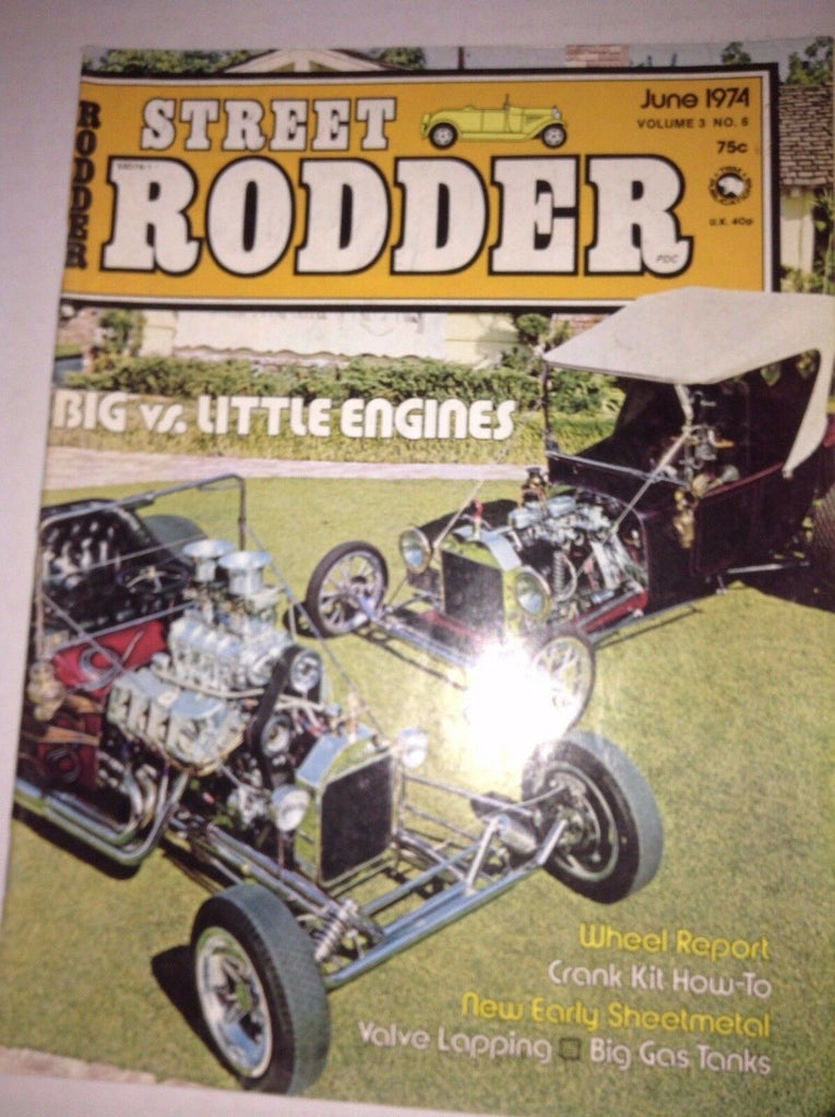 Street Rodder Magazine Big Vs Little Engines June 1974 041817nonrh2