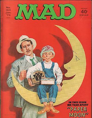 Mad Magazine No.164 January 1974 Appears to be complete EX 112415DBE