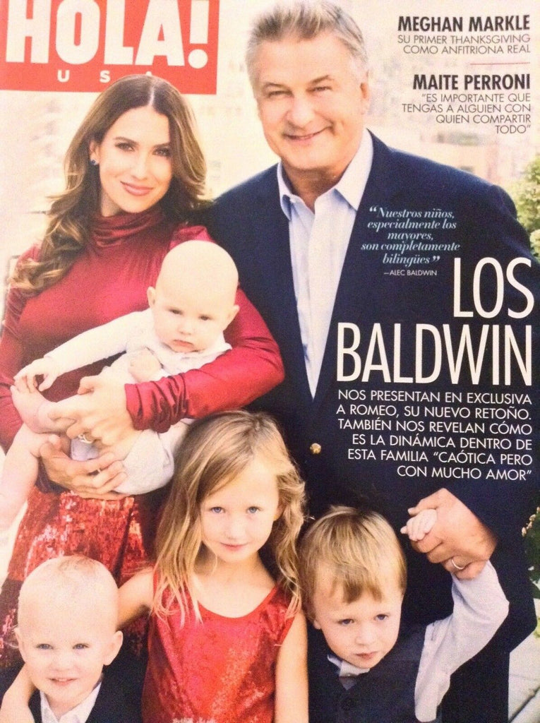 Hola! Usa Magazine Alec Baldwin Meghan Markle November 2018 112918nonrh