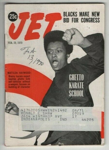 Jet Magazine Matilda Haywood Ghetto Karate School February 19, 1970 070720nonr