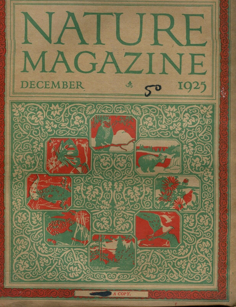Nature Magazine December 1925 VG No ML 020917jhe