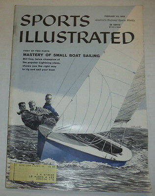 Sports Illustrated Magazine Master Small Boats Bill Cox February 1959 040815R