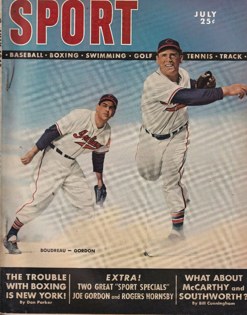 Sport Magazine Joe Gordon Ralph Kiner July 1949 NO ML 080519nonr