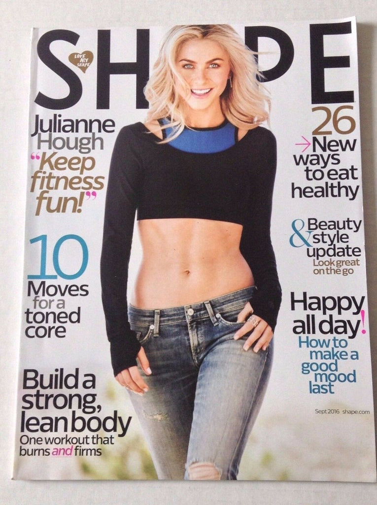 Shape Magazine Julianne Hough Eat Healthy September 2016 022817NONRH