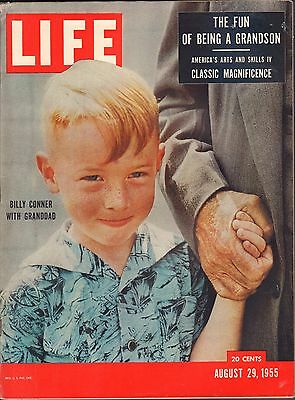Life Magazine August 29 1955 Birthday, Billy Conner VG 042116DBE