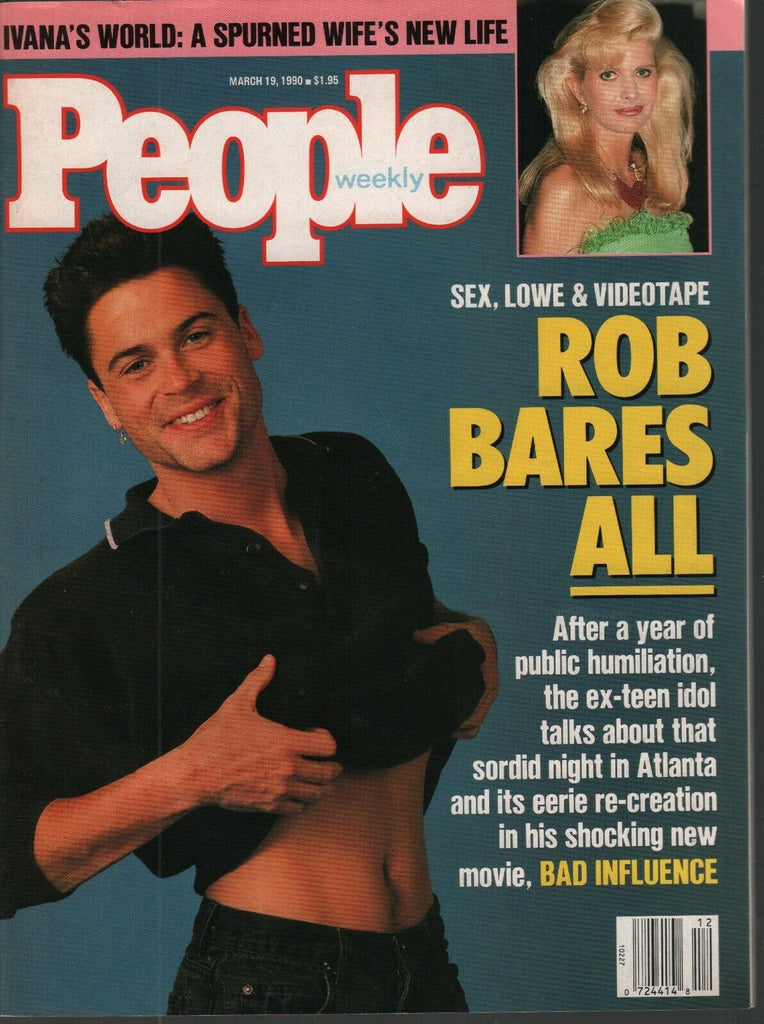 People Weekly March 19 1990 Rob Lowe Ivana Donald Trump 022120AME