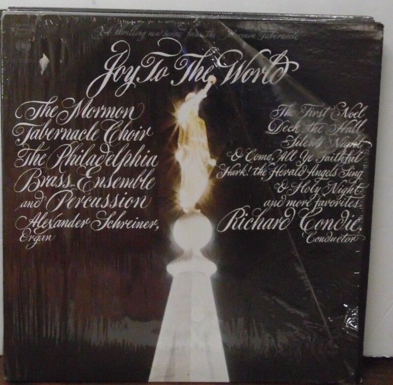 Joy to the World The Mormon Tabernacle Choir vinyl AL30077 080518LLE