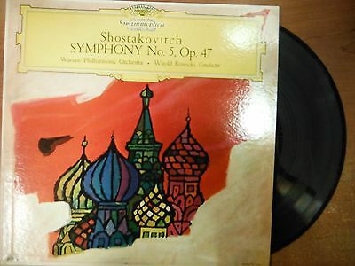 33 RPM Vinyl Shostakovitch Symphony No5 Op47 Deutsche Grammophon DGM120 020515SM