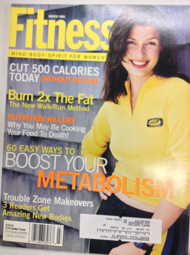Fitness Magazine Boost Your Metabolism March 1998 080917nonr
