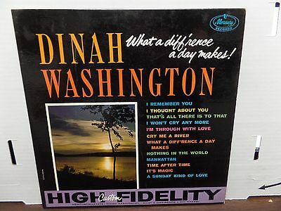 Dinah Washington Mercury Records MG20479 33rpm 081116DBE