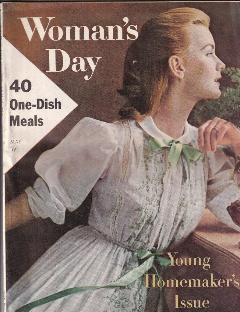 Woman's Day Mag 40 One Dish Meals Young Homemaker's May 1957 092719nonr
