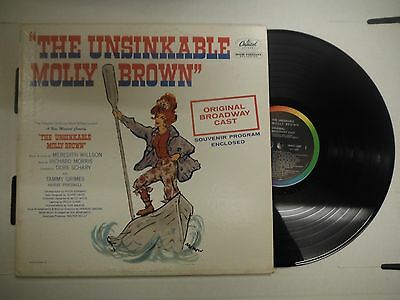 33 RPM Vinyl Meredith Willson Unsinkable molly brown Capitol WAO1509 102814KME