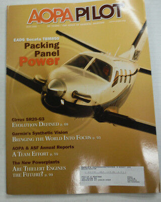 AOPA Pilot Magazine Packing Panel Power EADS Socata TBM850 May 2008 013115R