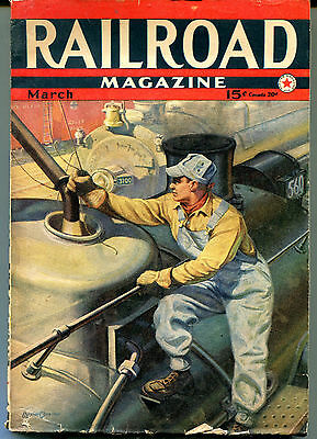 Railroad Magazine March, 1942 VG 120815jhe2