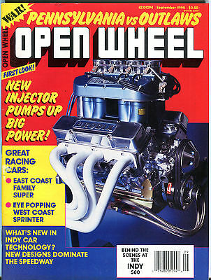 Open Wheel Magazine September 1990 New Injector Pumps Up Big Power! EX 012216jhe