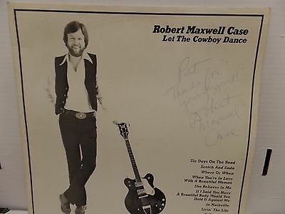 Robert Maxwell Case Let the Cowboy Dance SIGNED Good Evening GE-33451 071516DBE
