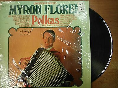 33 RPM Vinyl Lawrence Welk Pres Myron Floren Polkas Ranwood Rec RLP8029 022715SM