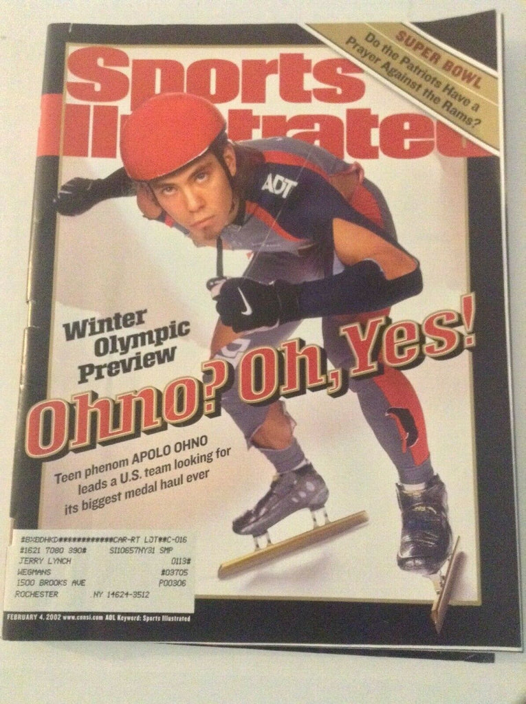 Sports Illustrated Winter Olympics Apolo Ohno February 4, 2002 052019nonrh