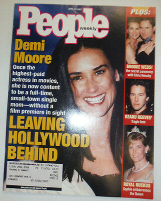 People Magazine Demi Moore & Brooke Shields April 2001 WITH ML 031215R